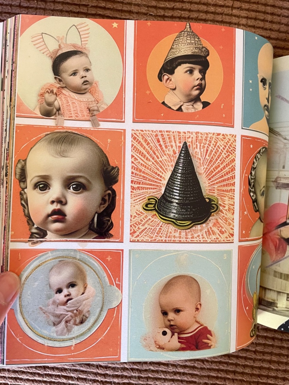 Collage Soup - A book of 110+ fanciful collage papers to inspire your creativity - Picture 15 of 15
